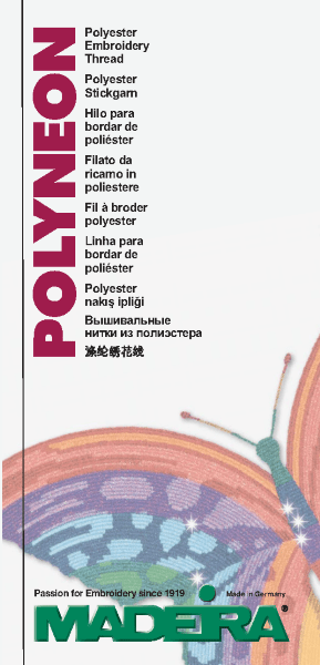 Madeira Polyneon 40/60/75 Color Card