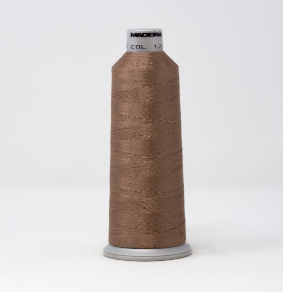 Polyneon Buckskin Brown Embroidery Thread #40 Weight – 5,500 Yard Cone