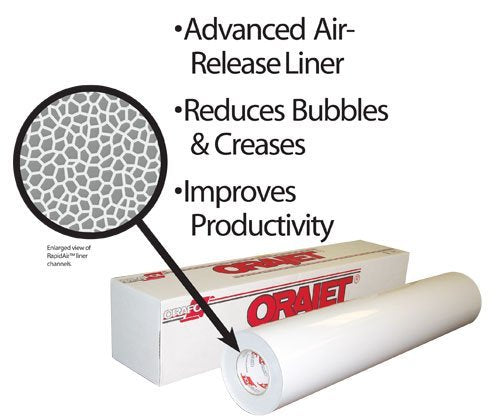 3551RA Orajet High Performance Inkjet Media with Rapid Air ®Technology