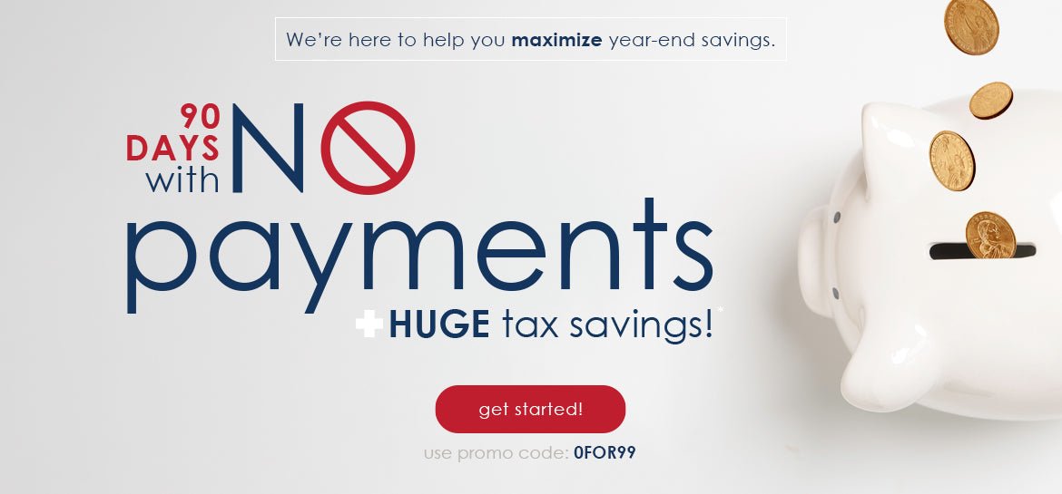 90 Days with No Payments! - McLogan Supply