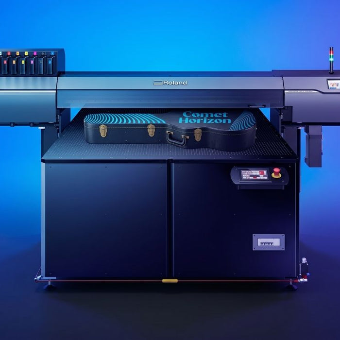 Introducing the Roland VersaObject LO-640-F3 Flatbed UV Printer