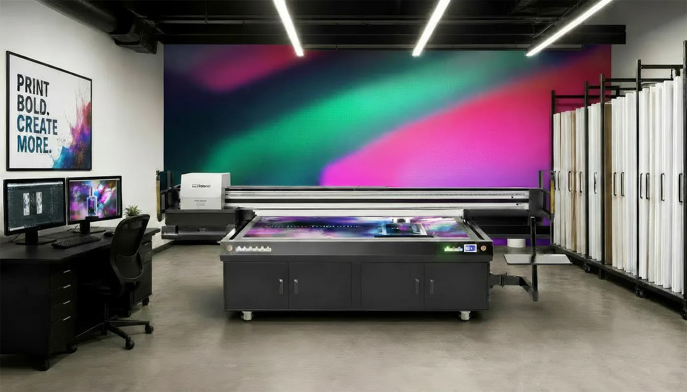 Introducing the New Roland EU2-1000MF UV Flatbed Printer