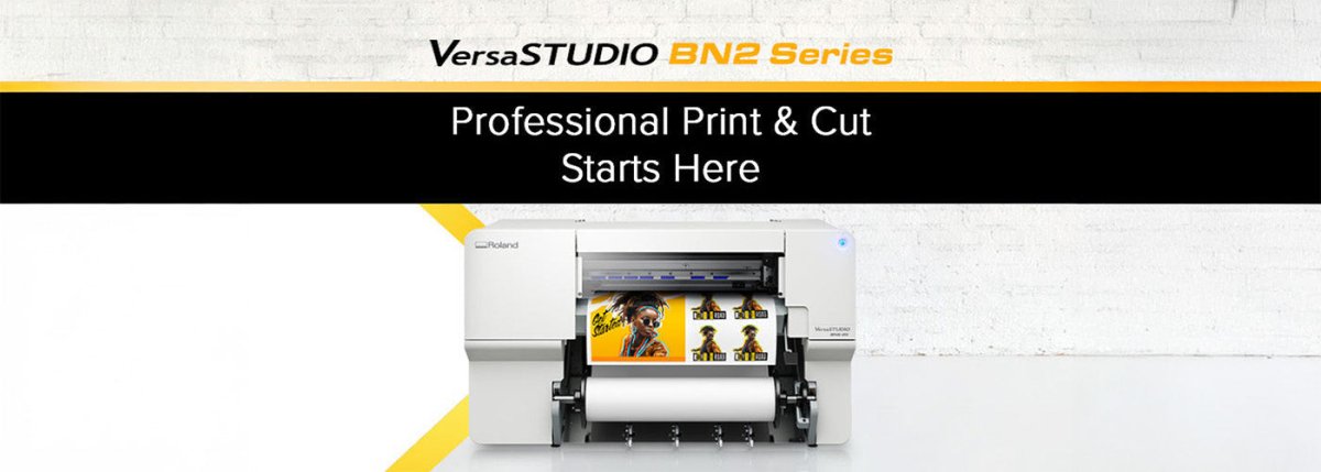 Roland BN2-20A: The Compact 20″ CMYK Eco-Solvent Printer/Cutter for Professional Graphics in 2025 - McLogan Supply