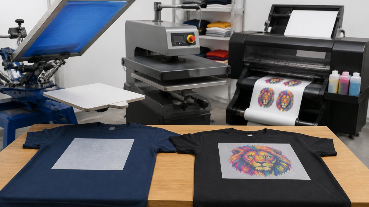 Screen Printing vs DTF Printing: What to Choose in 2026
