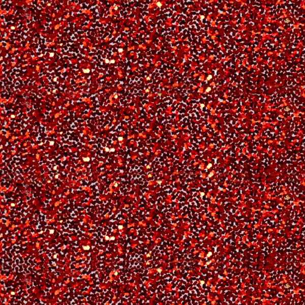 Polyester Glitter 10P Brilliant Fire Red