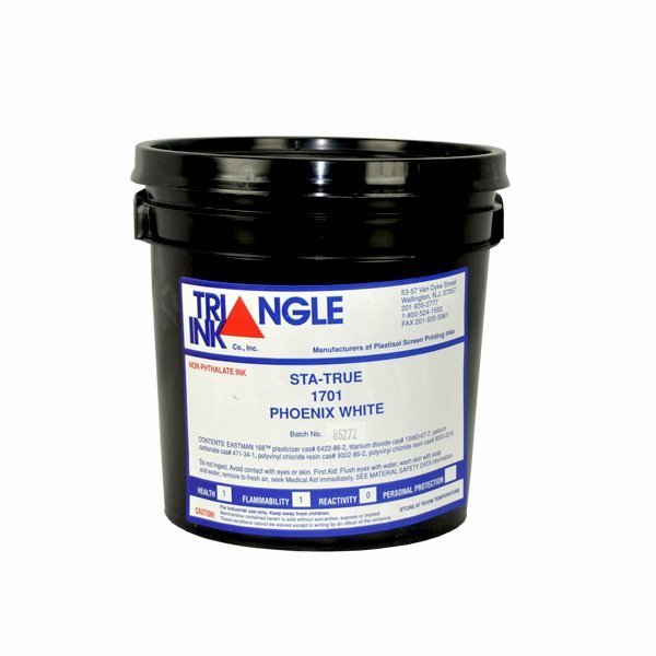 1701 Phoenix White Sta - True Series Low Bleed Plastisol - McLogan Supply
