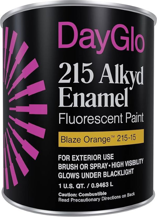 Dayglo 215 Fluorescent Enamel Brushing Paint