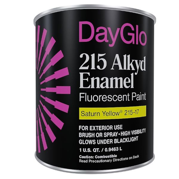 Dayglo 215 Fluorescent Enamel Brushing Paint