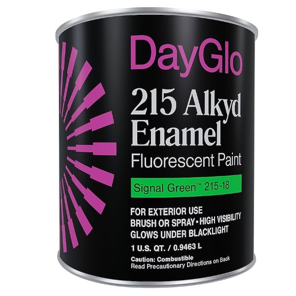 Dayglo 215 Fluorescent Enamel Brushing Paint