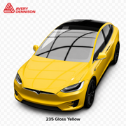 Avery SW900 Supreme Wrapping Film 60" - 235 Gloss Yellow