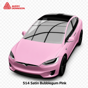Avery Dennison® SW900 Supreme Wrapping™ Film – 514 Satin Bubblegum Pink | 60"