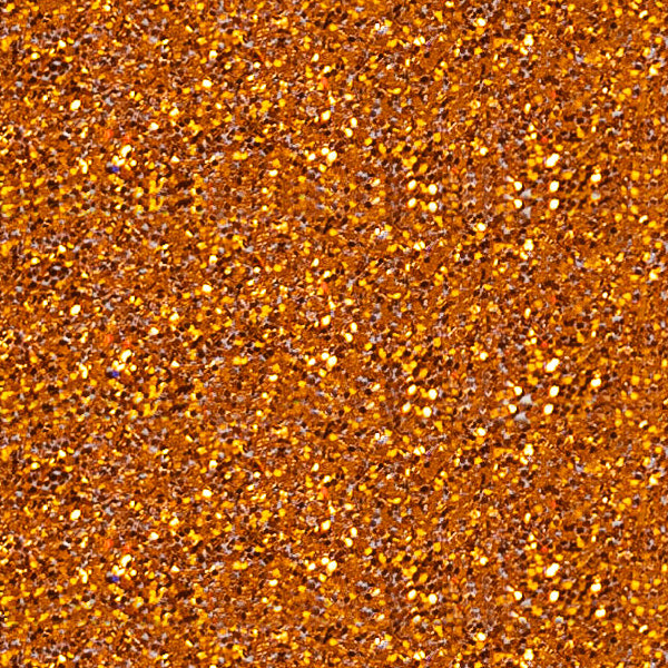 Polyester Glitter 7P Brilliant Golden Orange