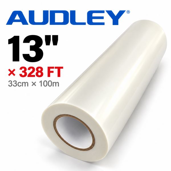 Audley 13" x 328FT DTF Film – Hot Peel Double-Sided Transfer Film