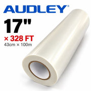 Audley 17" x 328FT DTF Film – Hot Peel Double-Sided Transfer Film