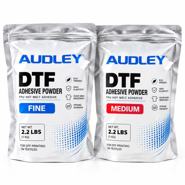 Audley DTF Powder – Fine & Medium Hot Melt Adhesive Powder