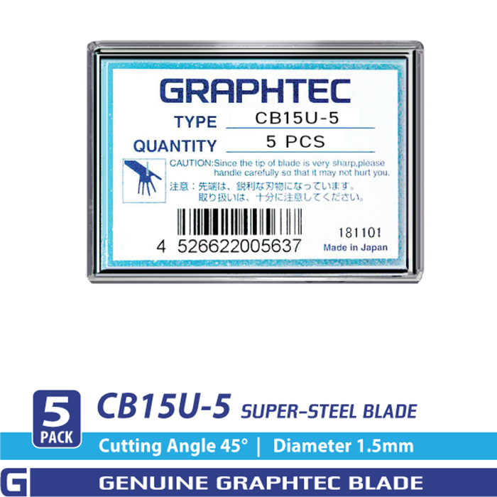 CB15U Super-Steel blade - 45°/ 1.5mm for FC, FCX, CE Series