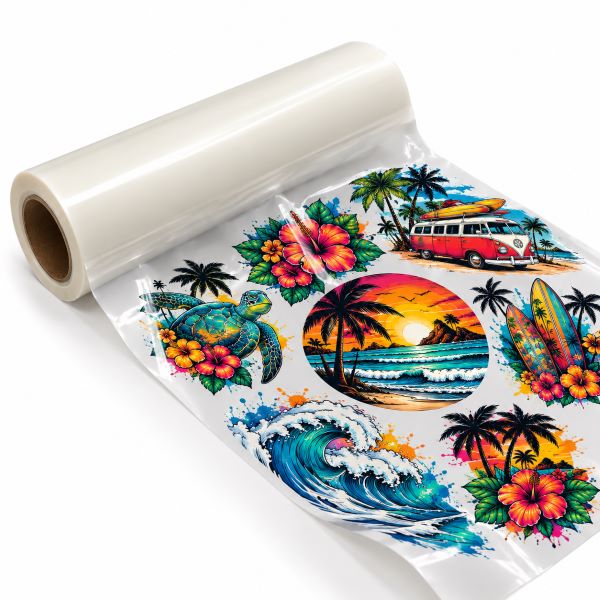 Audley 17" x 328FT DTF Film – Hot Peel Double-Sided Transfer Film
