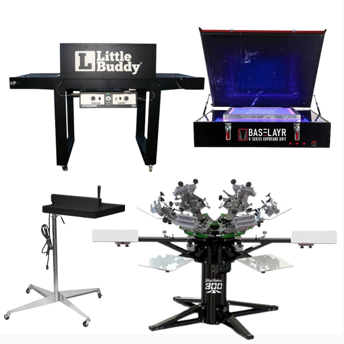 Riley Hopkins 300 Equipment Only Screen Printing Kit
