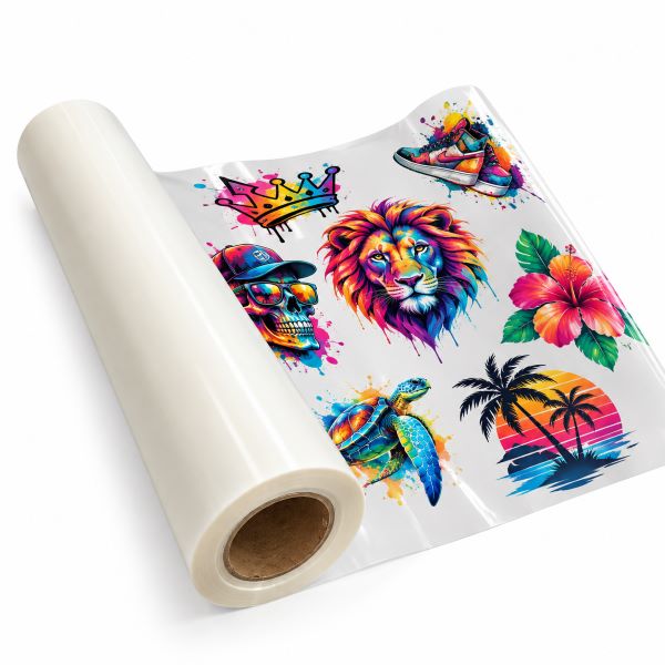 Audley 17" x 328FT DTF Film – Hot Peel Double-Sided Transfer Film