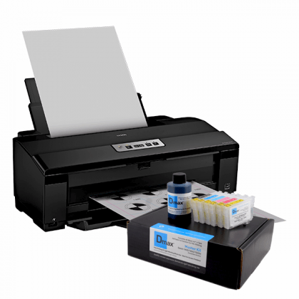 All Black Ink Refillable Master Kit For Epson 1400/1430 - McLogan Supply