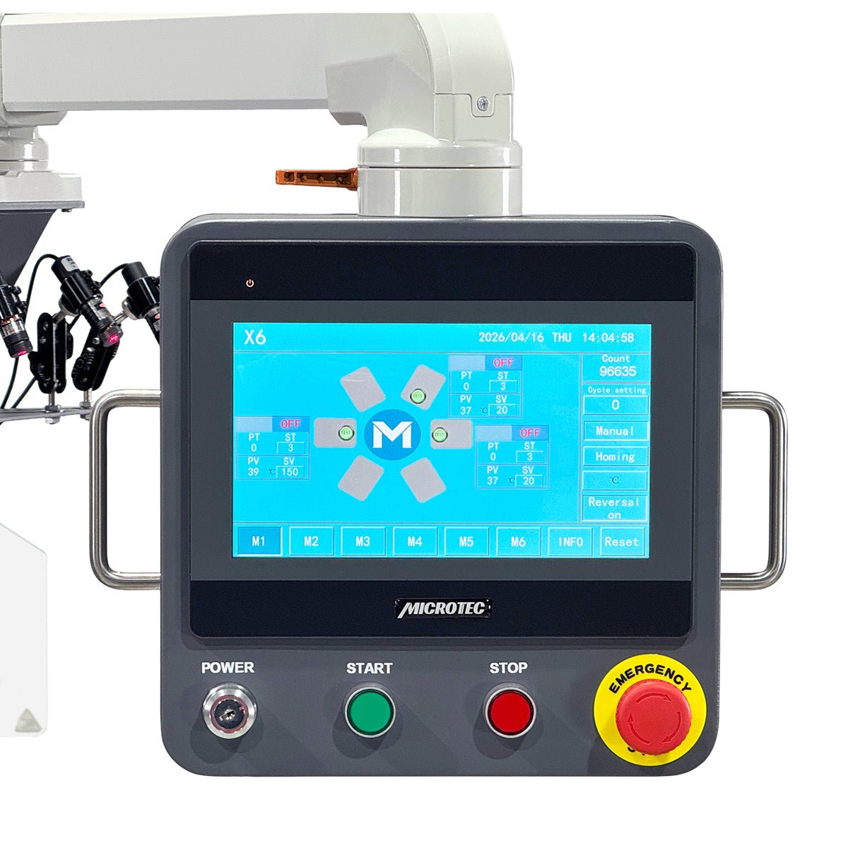 APEX X6 - 6 Station 16” x 20” Fully Automatic Rotary Heat Press - With Preheat