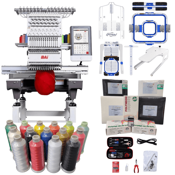 BAi Mirror Embroidery Machine Complete Package - McLogan Supply