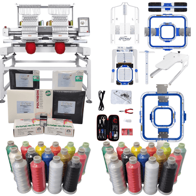 BAi Vision-2 Head Embroidery Machine Complete Package