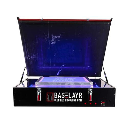 Baselayr V Series 23x31 LED Exposure Unit w/ vacuum lid & safe lights - McLogan Supply