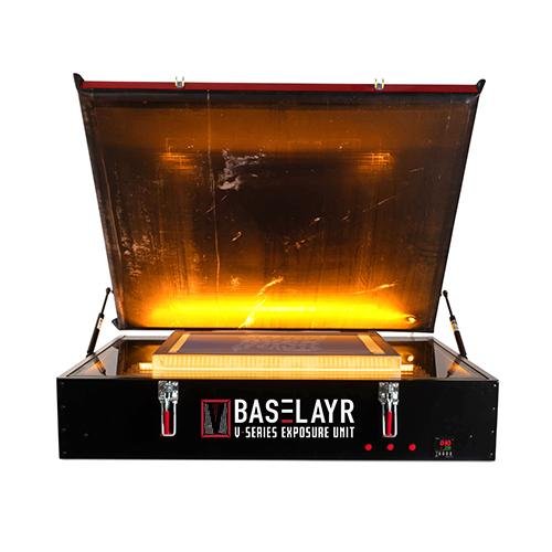 Baselayr V Series 23x31 LED Exposure Unit w/ vacuum lid & safe lights - McLogan Supply