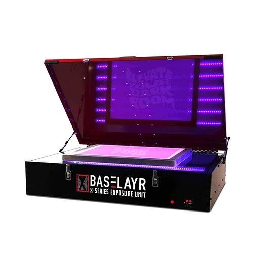 Baselayr X series LED 25" x 36" Digital Aluminum Exposure Unit w/ Comp. Lid - McLogan Supply