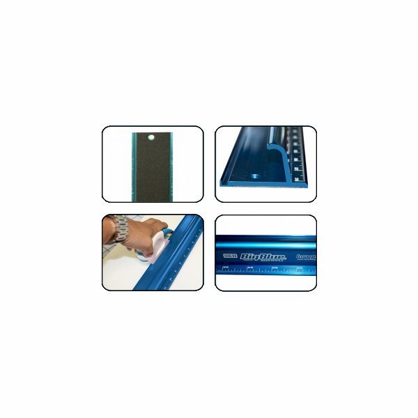 Big Blue Safety Ruler - McLogan Supply