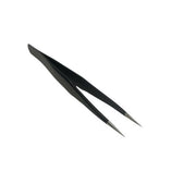 Black Pointed Tweezers - McLogan Supply