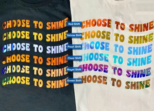 CAD - CUT Chroma Bling Heat Transfer Vinyl - McLogan Supply