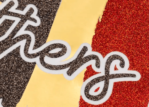 CAD - CUT Glitter Flake Heat Transfer Vinyl 20" - McLogan Supply