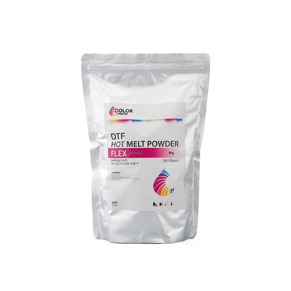 Color Prime Flex Hot Melt Powder for Direct to Film — McLogan Supply
