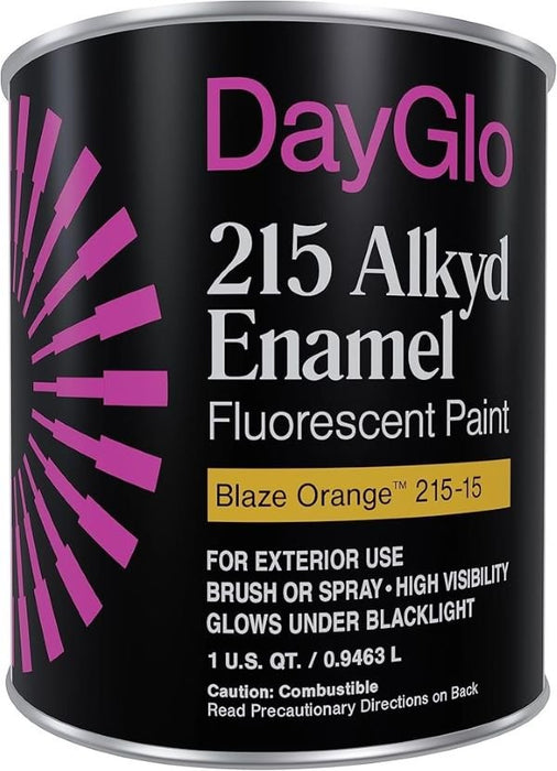 Dayglo 215 Fluorescent Enamel Brushing Paint - McLogan Supply