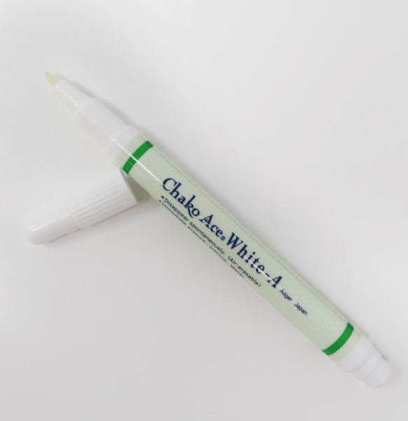 Disappearing Marking Pen Single Tipped White - McLogan Supply