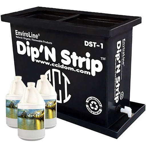 Enviroline DST - 1 Dip'N Strip® Tank with Solution - McLogan Supply