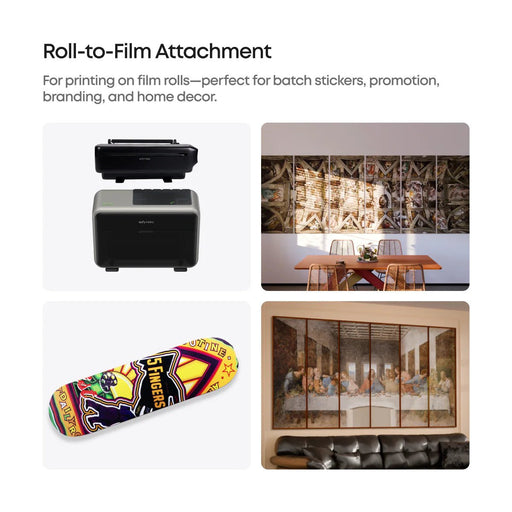 eufyMake Roll - to - Film Attachment for UV Printer E1 - McLogan Supply