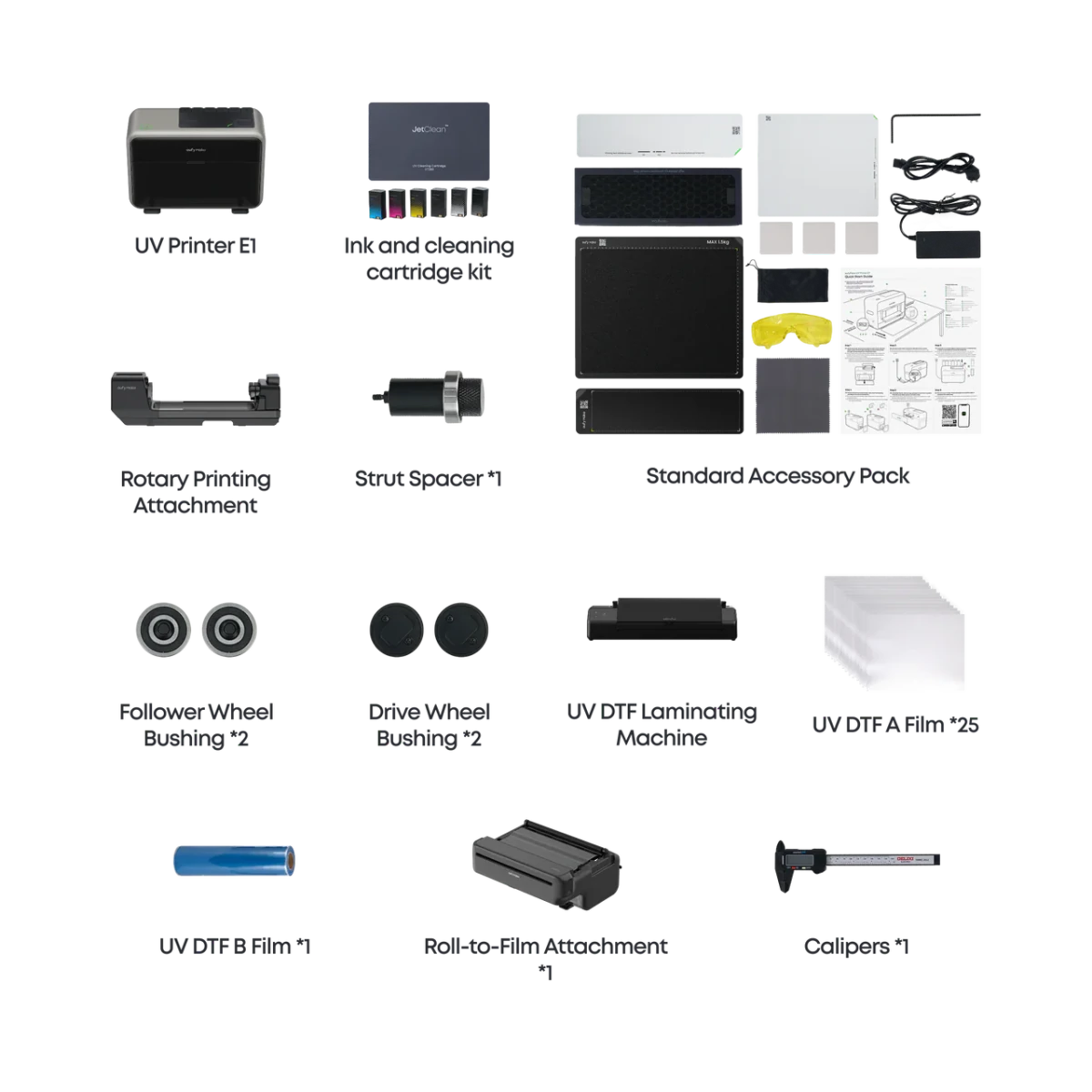 EufyMake UV Printer E1 Deluxe Plus Bundle - McLogan Supply