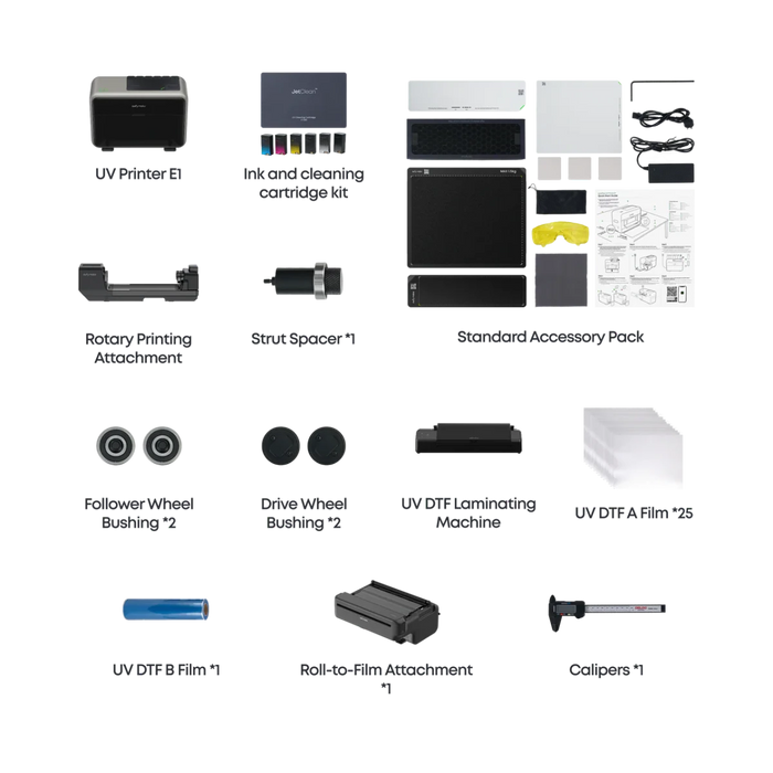 EufyMake UV Printer E1 Deluxe Plus Bundle - McLogan Supply