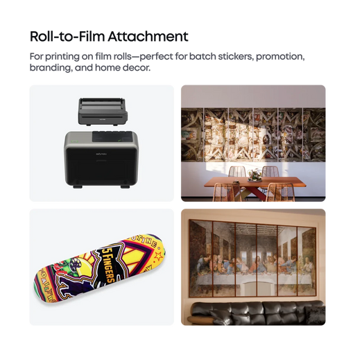 EufyMake UV Printer E1 + Roll to Film Bundle - McLogan Supply