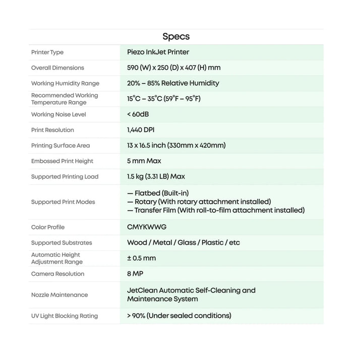 EufyMake UV Printer E1 + Rotary Bundle - McLogan Supply