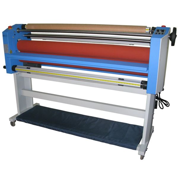 GFP 355TH, 55" Top Heat Laminator (Stand, Foot Switch & Rewind Included) - McLogan Supply