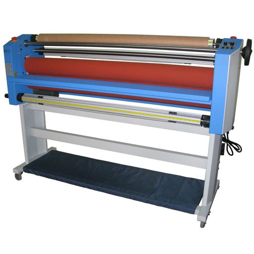 GFP 355TH, 55" Top Heat Laminator (Stand, Foot Switch & Rewind Included) - McLogan Supply