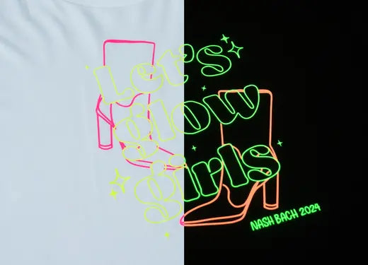 CAD-CUT Glow Heat Transfer Vinyl 12"