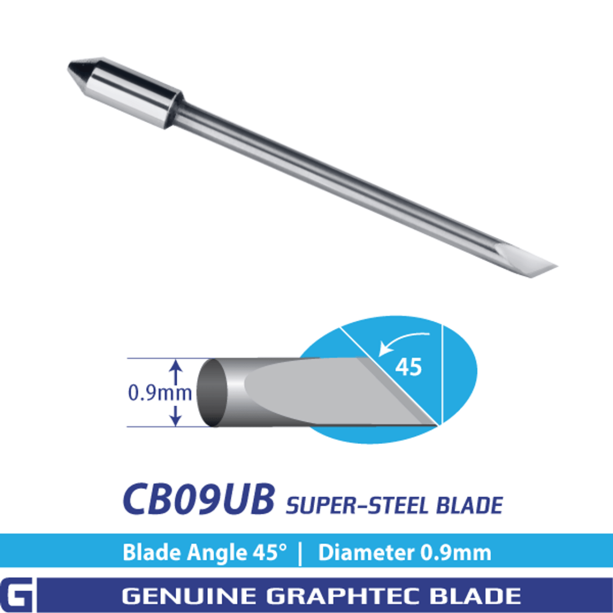 Graphtec Cb09UB 45 Degree OEM Blades Graphtec Cb09UB 45 Degree OEM Blades