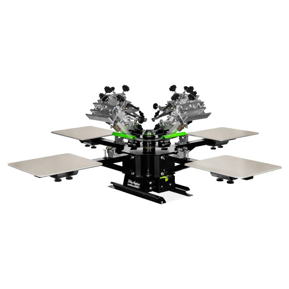 Riley Hopkins 250+ Screen Printing Press with XY Micro Registration