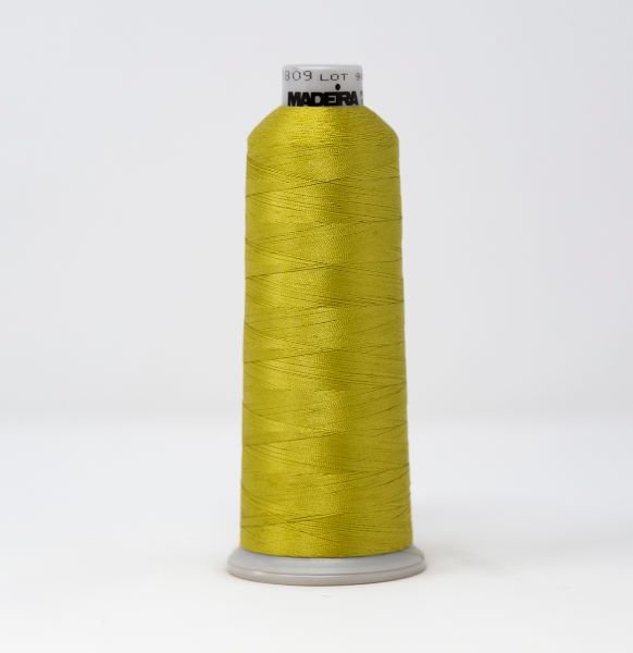 Madeira Polyneon 918 - 1809 Brushed Bronze Yellow Green - McLogan Supply