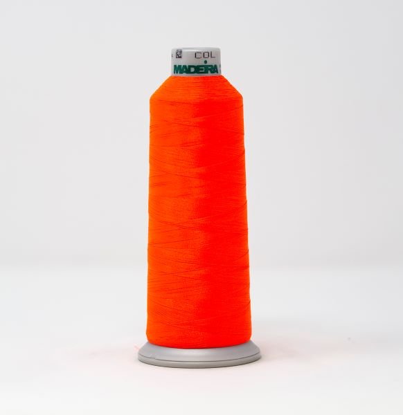 Madeira Polyneon 918 - 1954 Fluorescent Orange Pink - McLogan Supply